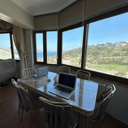 5+2 Flat With Bosphorus Seaview * Istanbulská provincie