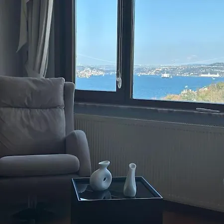 Apartmán 5+2 Flat With Bosphorus Seaview Istanbulská provincie